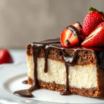 Chocolate Strawberry Cheesecake