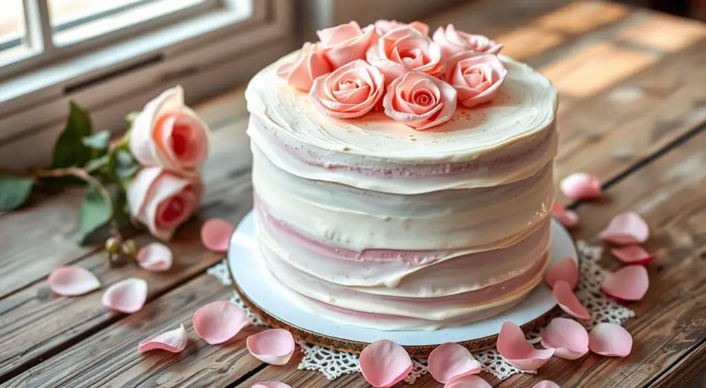 rosewater cake