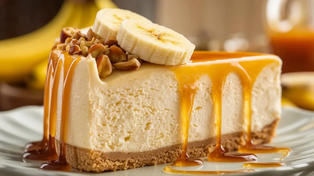 banana cheesecake
