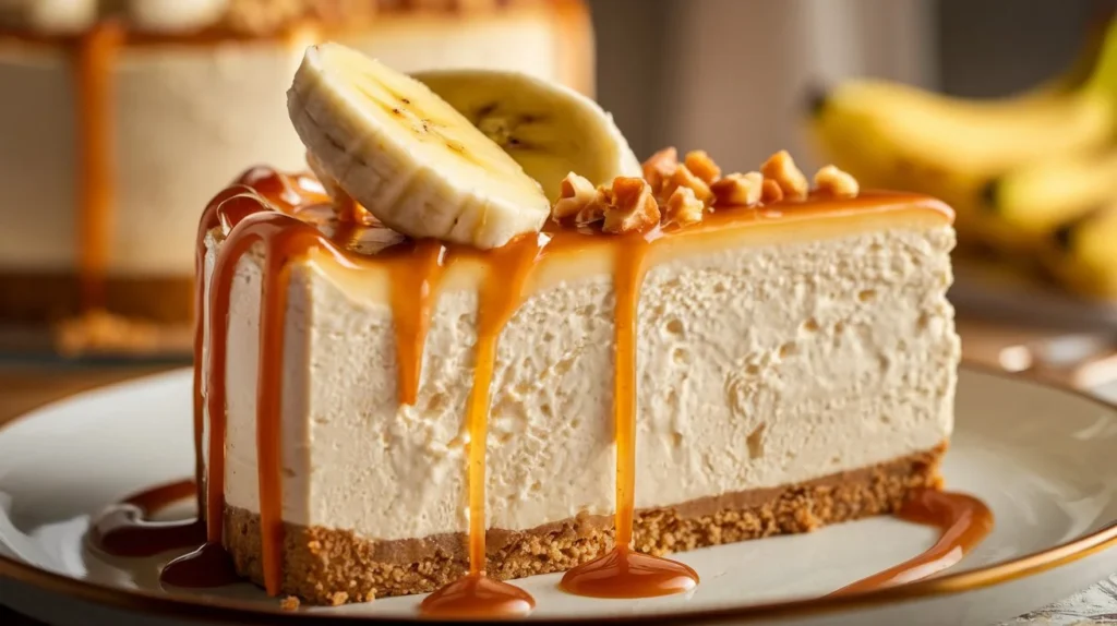 banana cheesecake