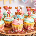 bow arrow cupcakes recipe