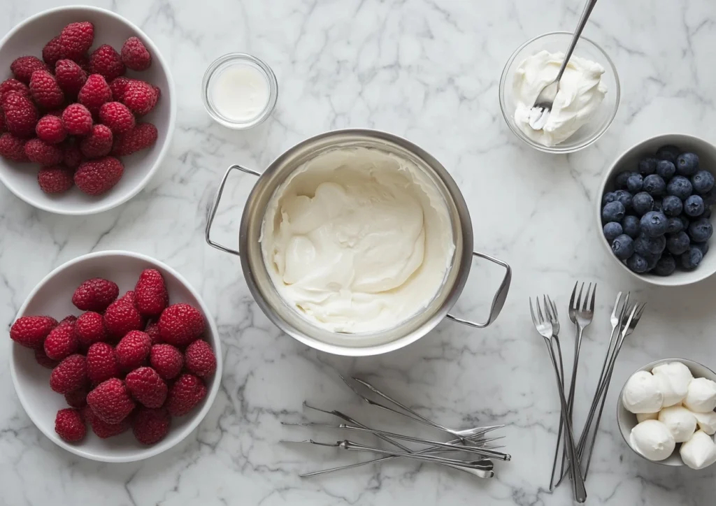 cheesecake fondue