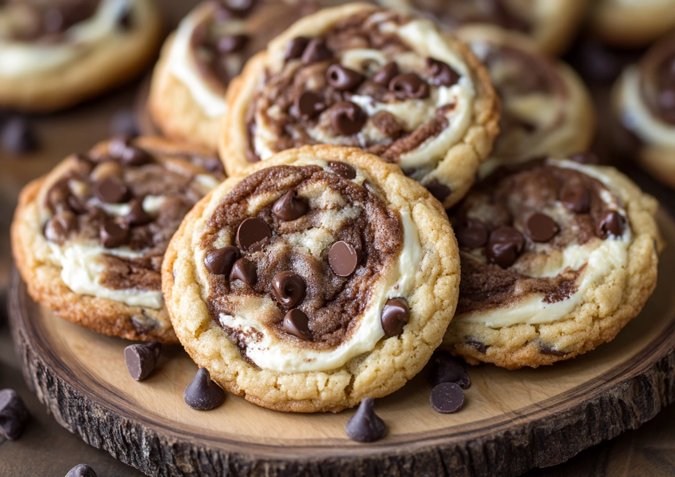 chocolate chip cheesecake cookies