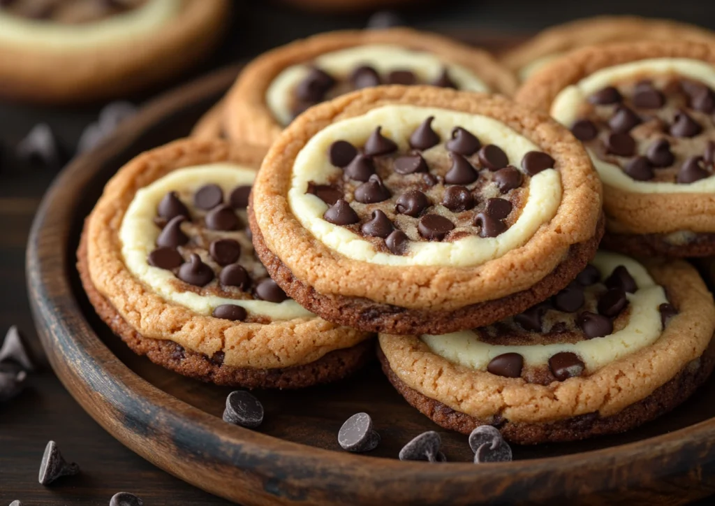 chocolate chip cheesecake cookies