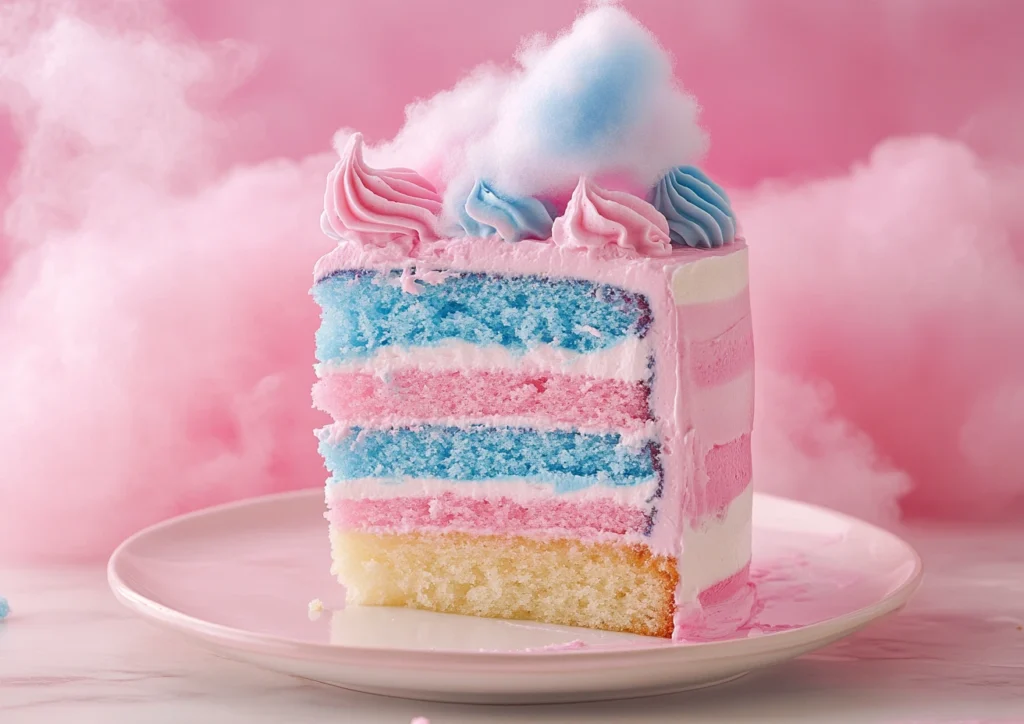 cotton candy cake