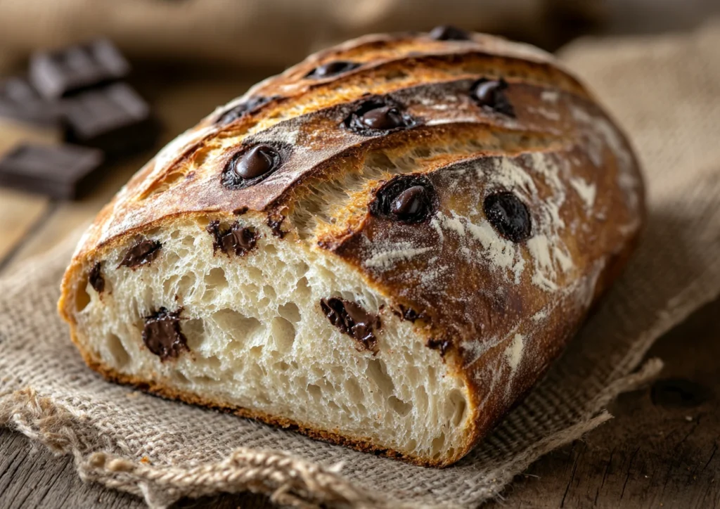 chocolate chip sourdough bread