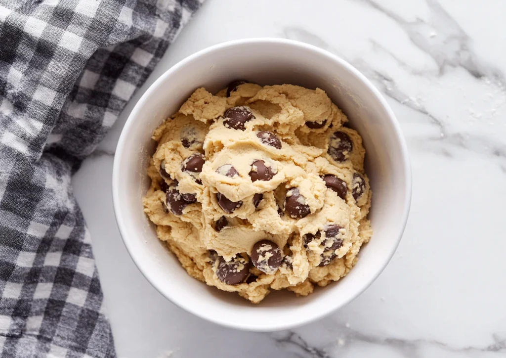Single serve chocolate chip cookie dough.