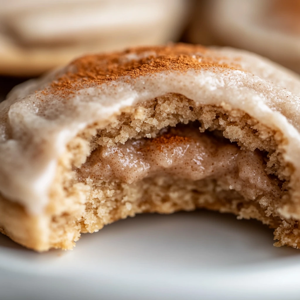 Brown Sugar Pop Tart Cookie with a bite taken out