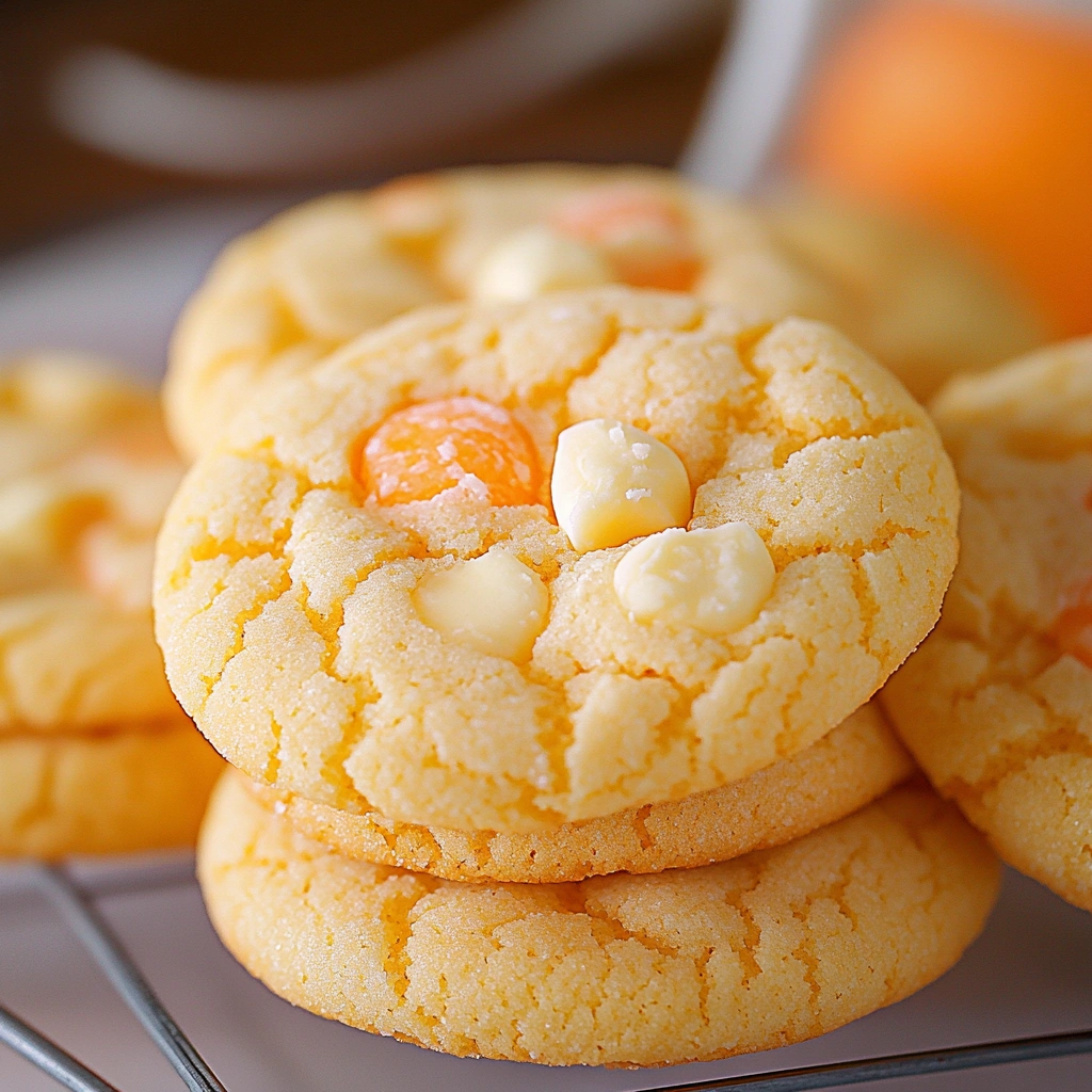 Creamsicle Orange Cookies