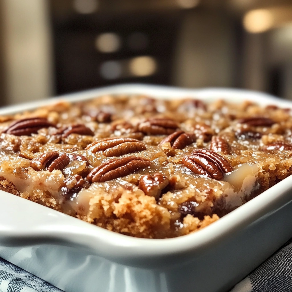 Pecan Pie Dump Cake