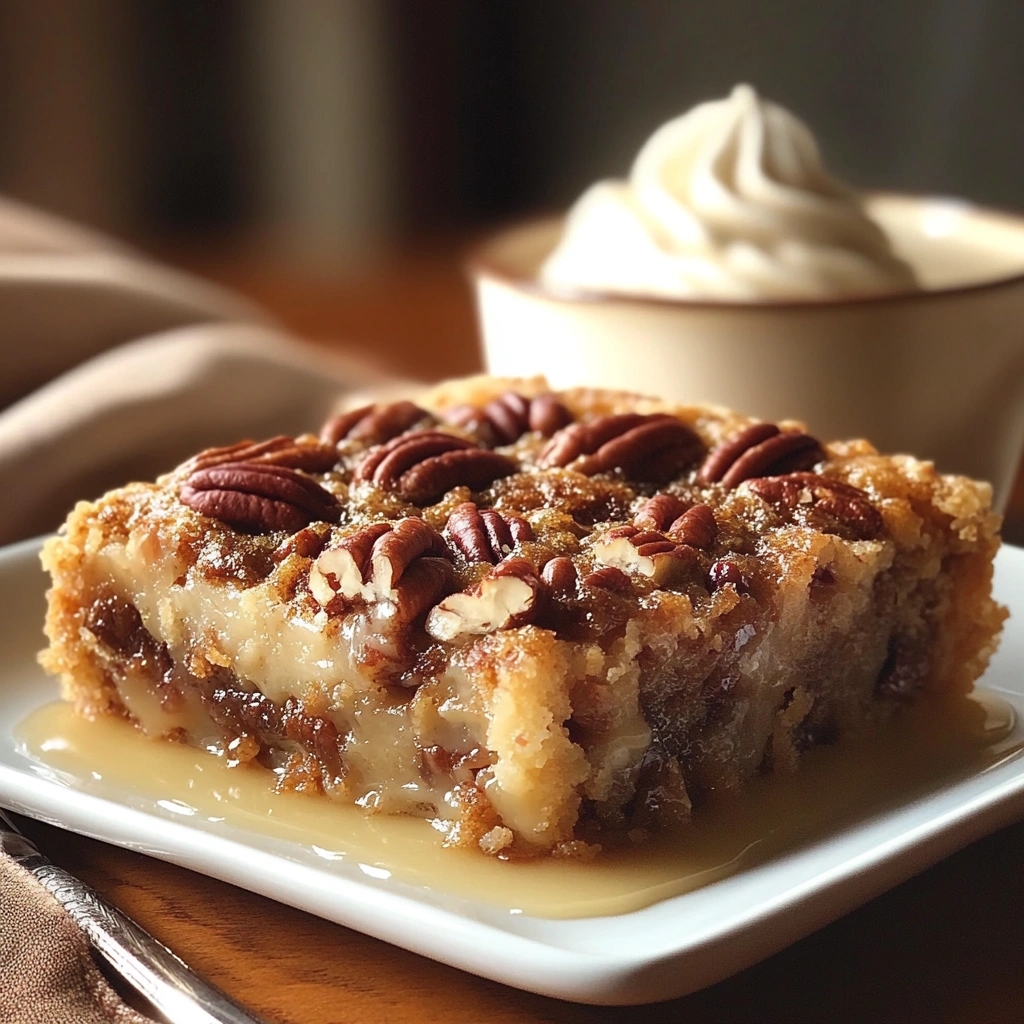 Pecan Pie Dump Cake