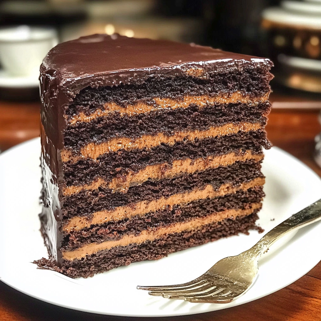 12 Layer Chocolate Cake
