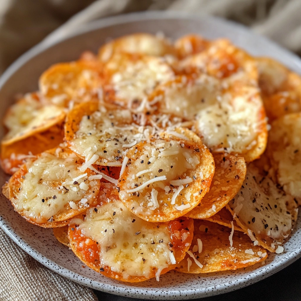 2 Ingredient Pizza Chips