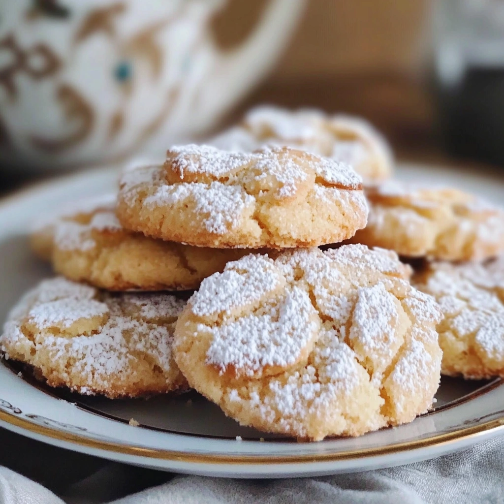 Almond Cloud Cookies