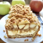 Apple Crisp Cheesecake Bread