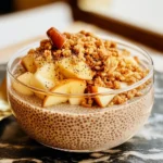 Apple Crumble Chia Pudding