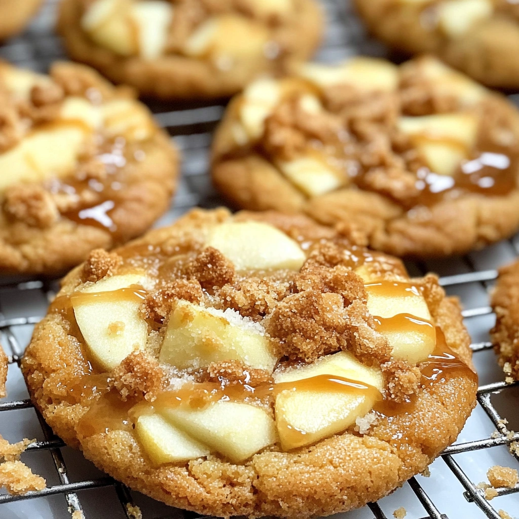 Apple Pie Cheesecake Cookies