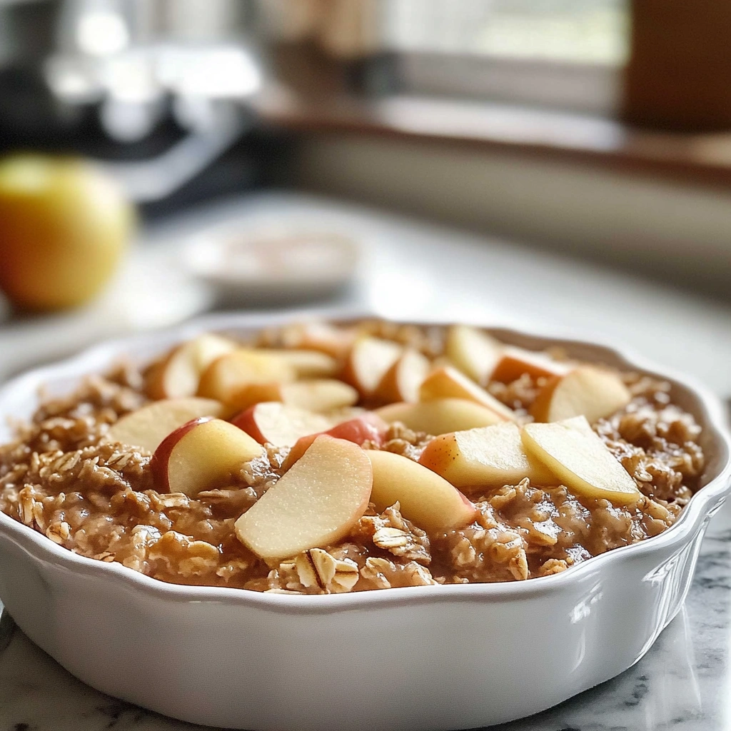 Baked Oatmeal with Apples