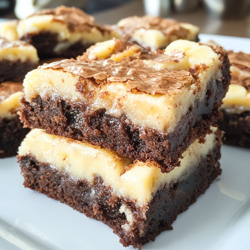 Banana Pudding Brownies