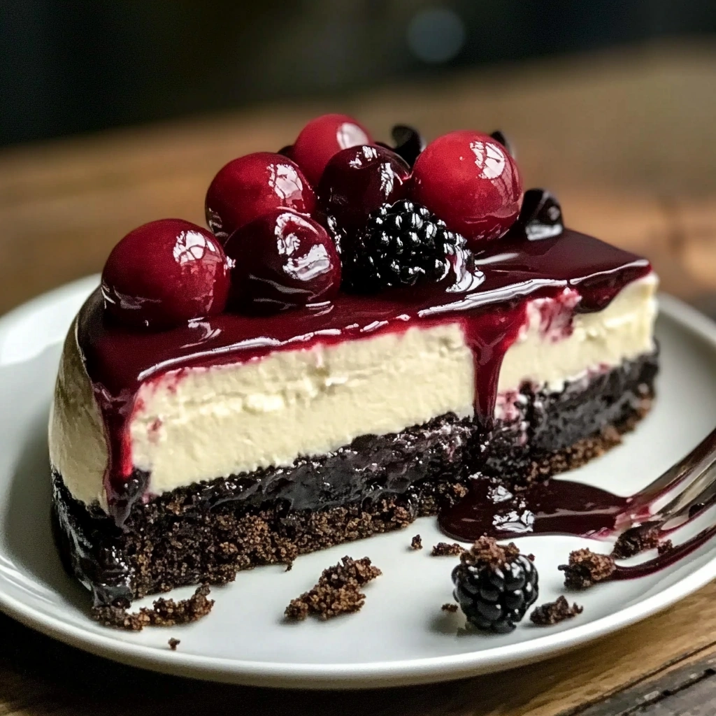 Black Forest Cheesecake