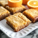 Blonde Orange Brownies