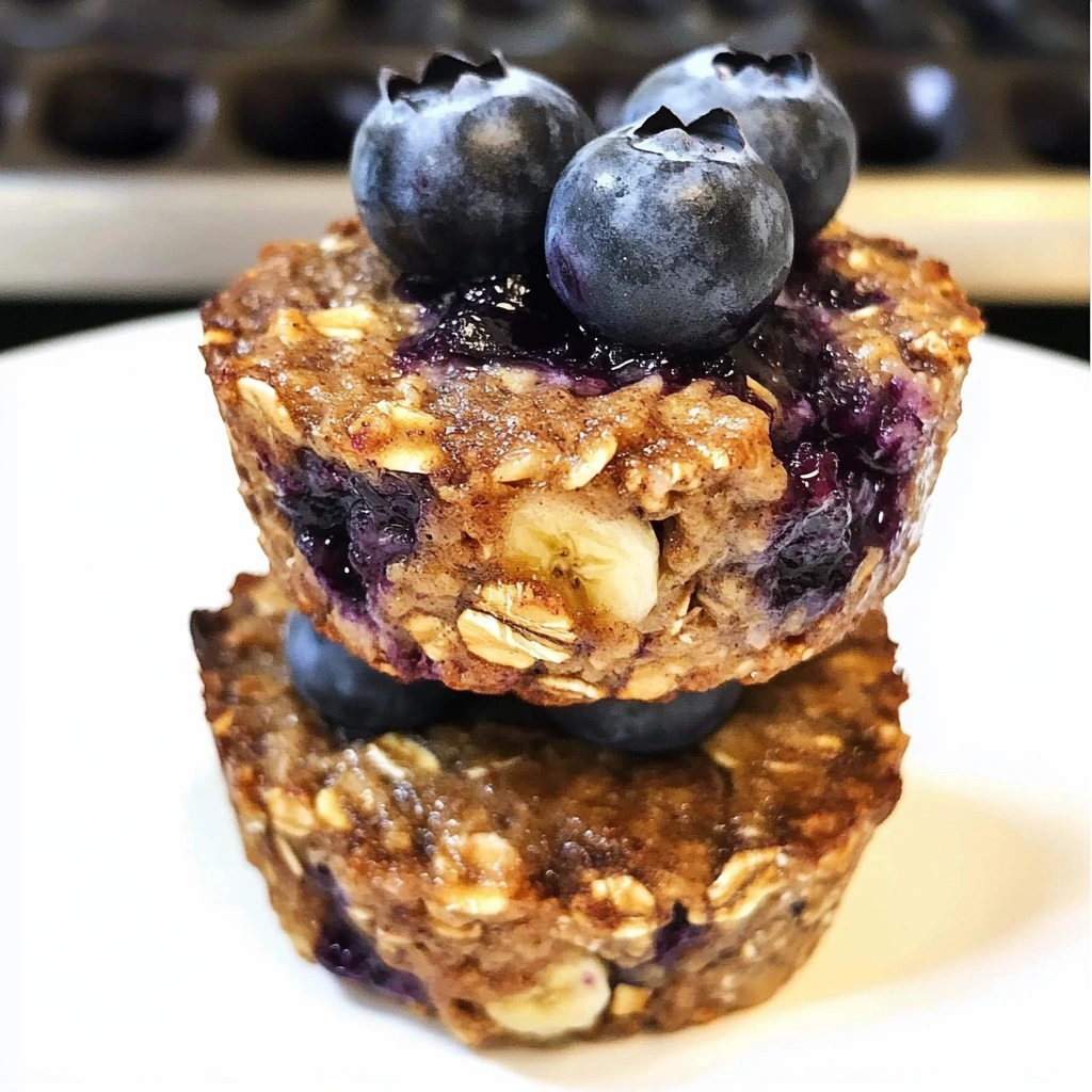 Blueberry Banana Beaked Oatmeal Cups