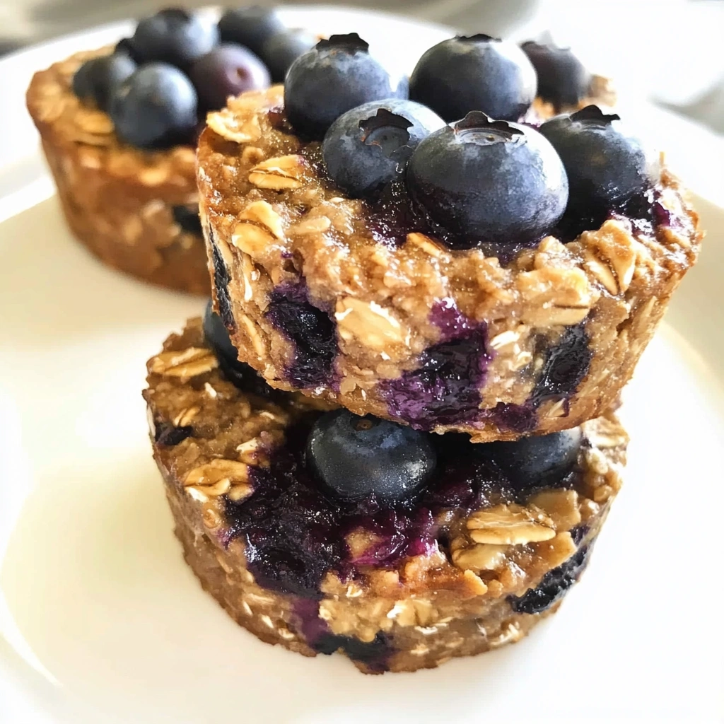 Blueberry Banana Beaked Oatmeal Cups