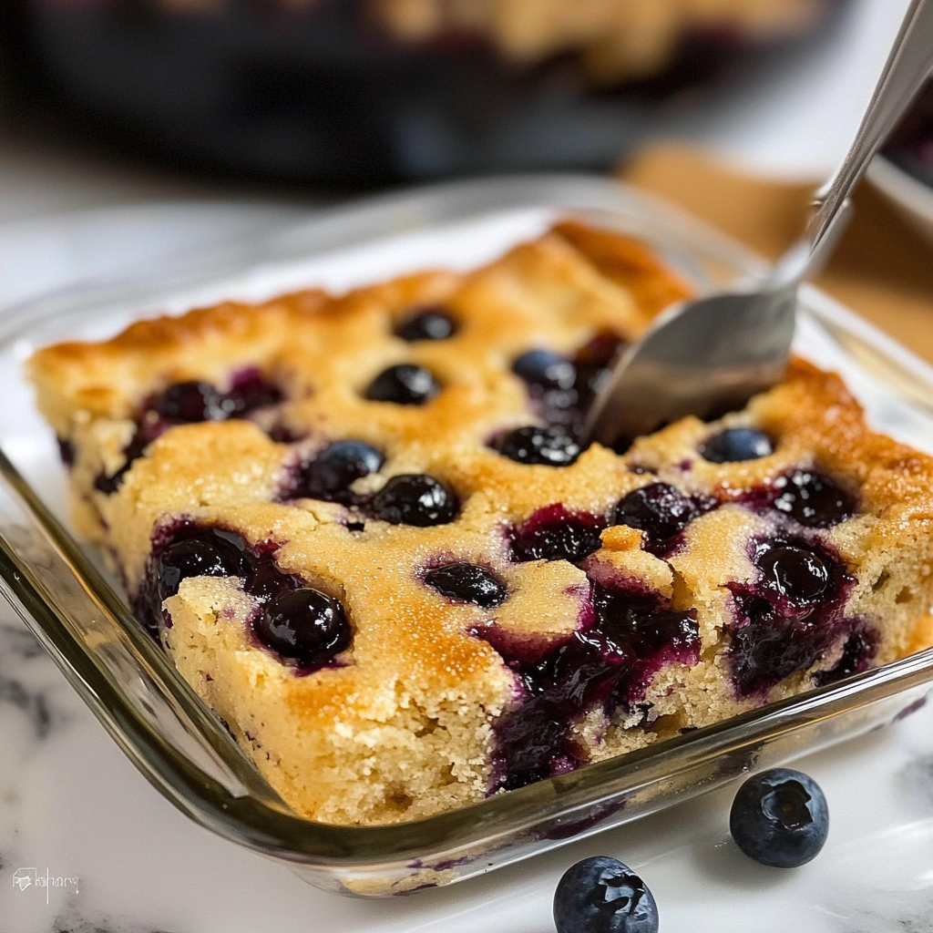 Blueberry Buttermilk Pancake Casserole