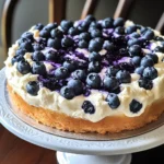 Blueberry Cream Cake