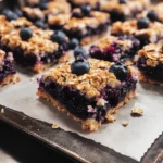 Blueberry Oatmeal Bars