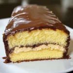 Boston Cream Pie Pound Cake