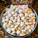 Cake Batter Puppy Chow