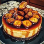 Caramelized Banana Cheesecake