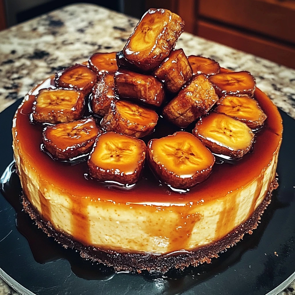 Caramelized Banana Cheesecake
