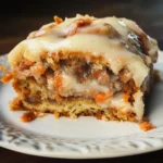 Carrot Cake Cinnamon Rolls