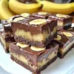 Chocolate Covered Banana Brownies