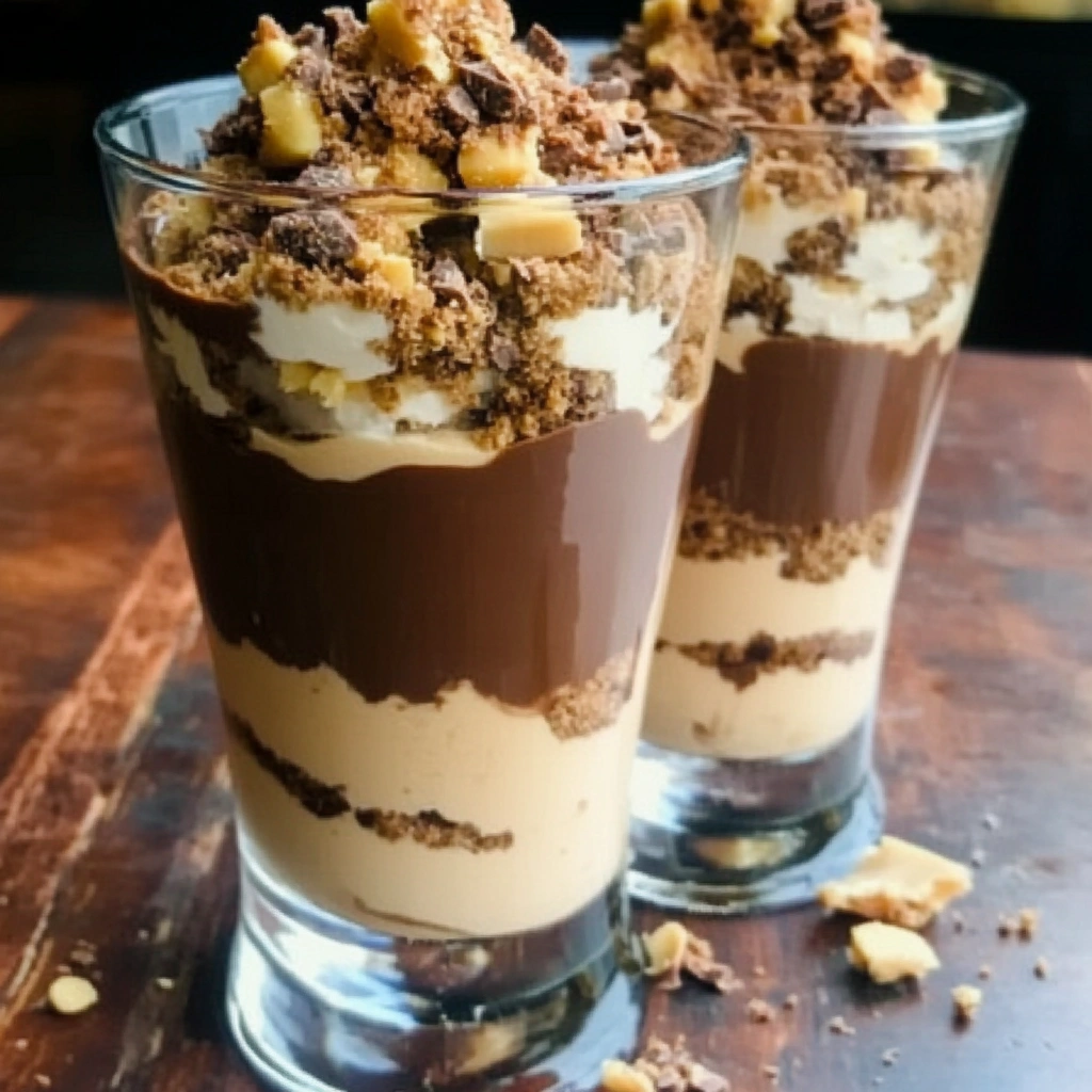 Chocolate Peanut Butter Parfait