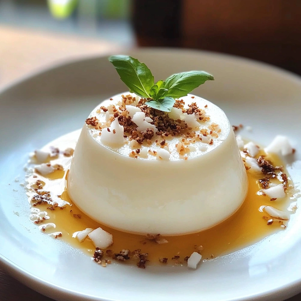 Coconut Panna Cotta