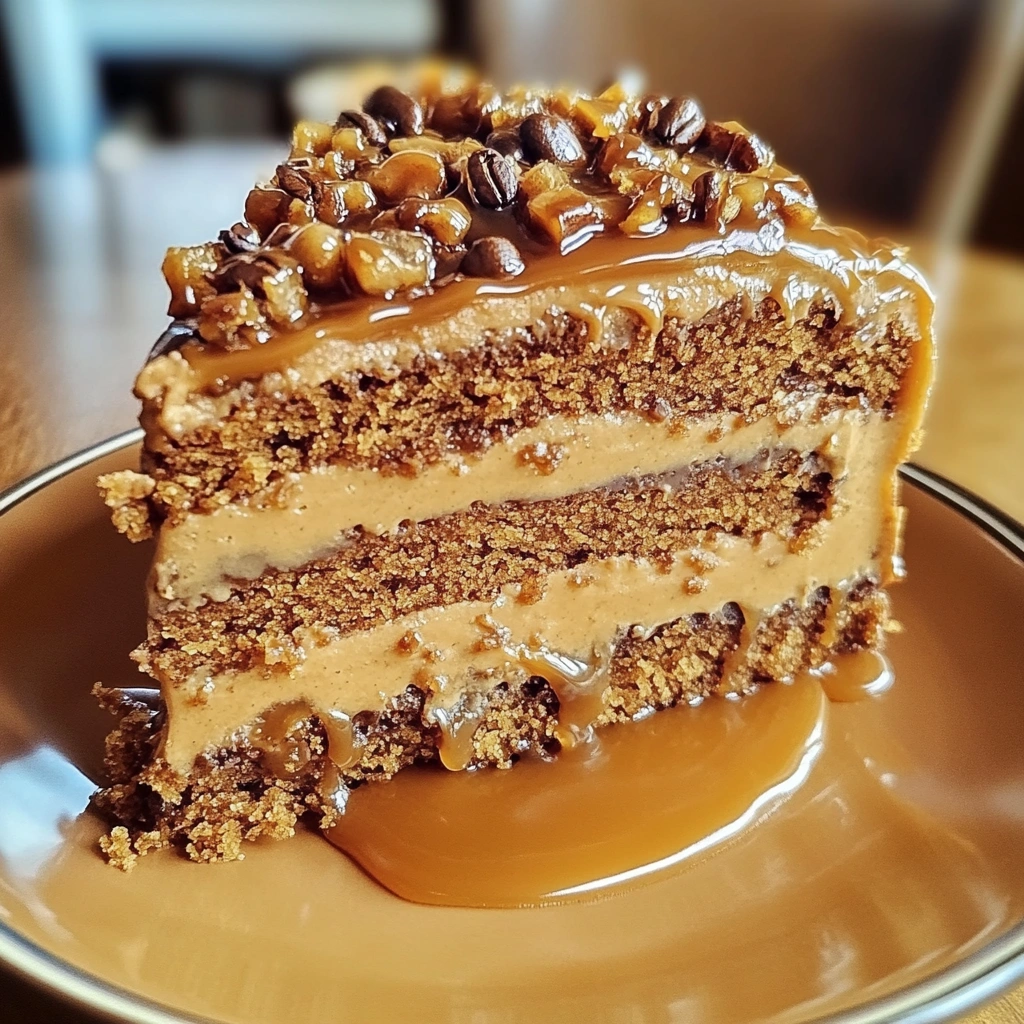Coffee Caramel Cake