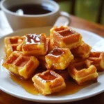 Cornbread Waffle Bites