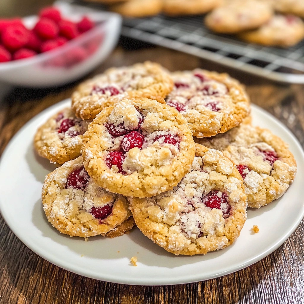 Costco Raspberry Crumble Cookies