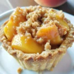 Crumble Mini Peach Pie