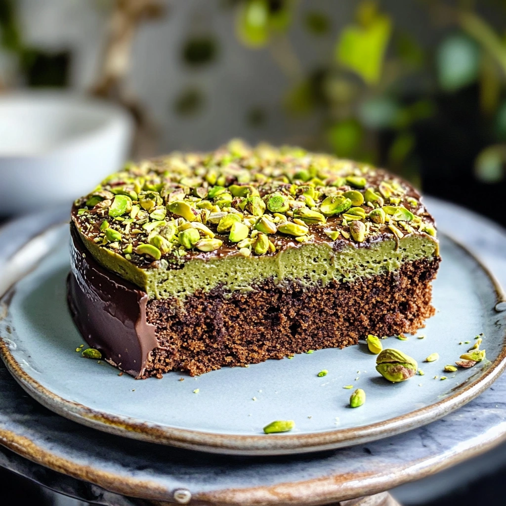 Dubai Chocolate Cake