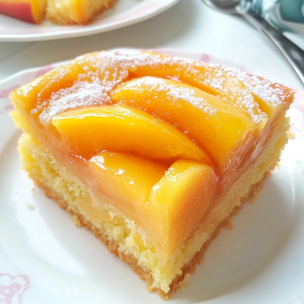 Easy Peach Cake