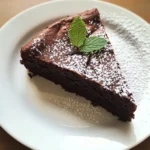 Flourless Mint Chocolate Cake