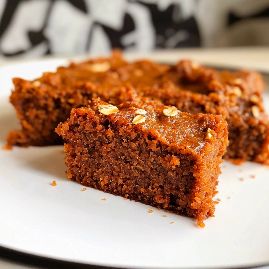Flourless Oatmeal Carrot Cake