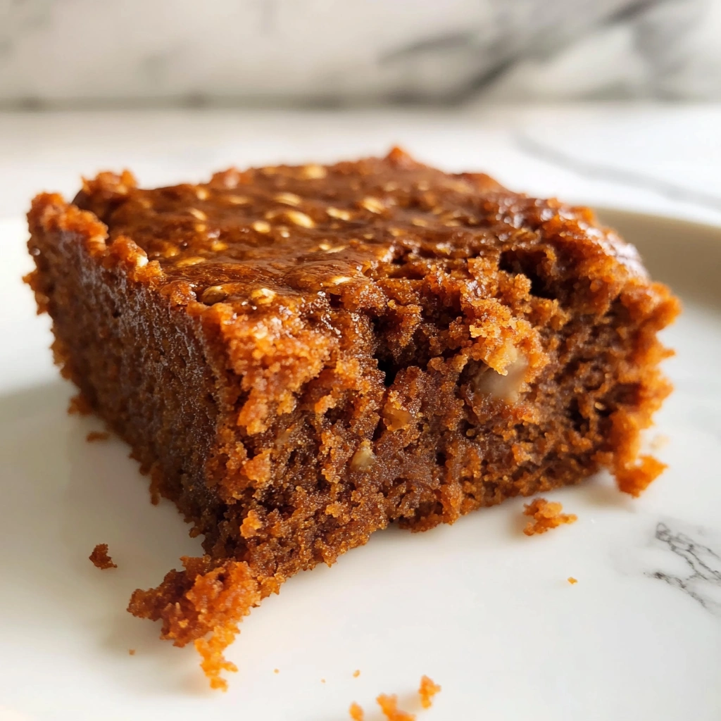 Flourless Oatmeal Carrot Cake