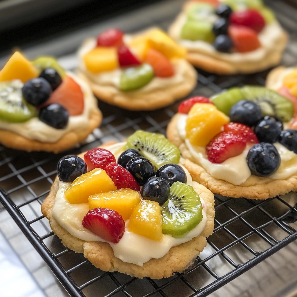 Fruit Pizza Cookies