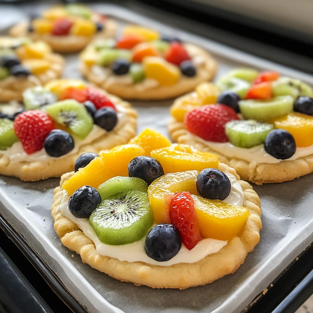 Fruit Pizza Cookies
