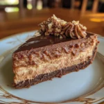 German Chocolate Cheesecake